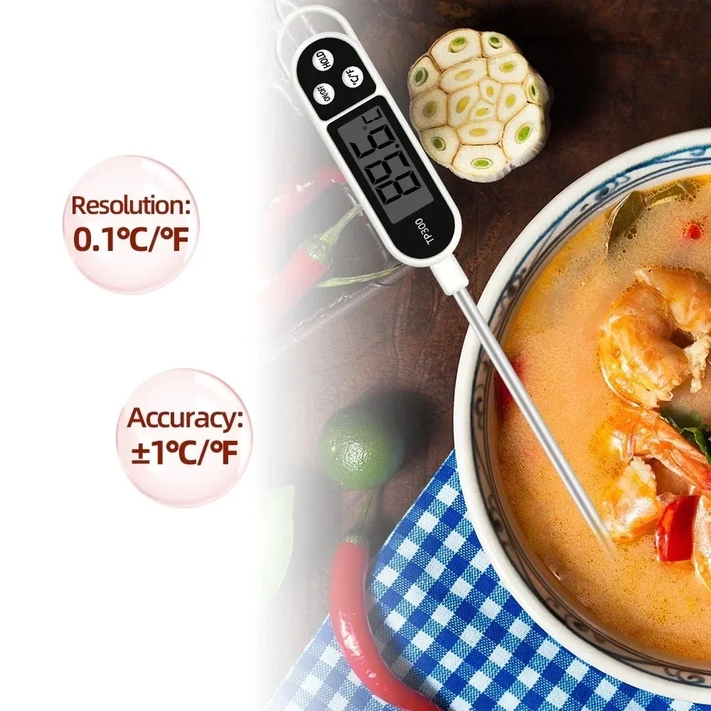 Digital Thermometer Probe - Cyfrowy termometr kuchenny ze stali nierdzewnej