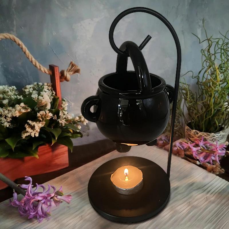 Candle Supplies Essential Oils - Wiszący kocioł palnik do wosku czarownica