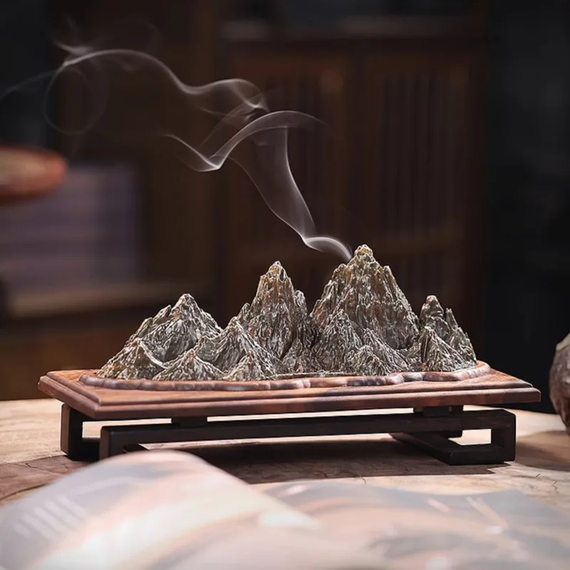 Candle Vessel Supplies - Czarny Orzech Wyrobnik Kadzidła Nowy Chiński