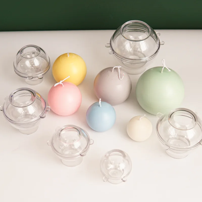 Candle Supplies Kit - 5-8cm kulista świeca plastikowa forma Home