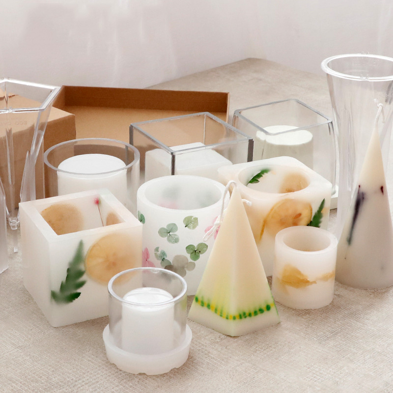 Candle Vessel Supplies - Wiatroodporne formy akrylowe do świec, forma