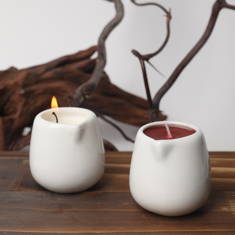 Candle Supplies Essential Oils - Torba podróżna, ceramiczny kubek, świeca, artykuły