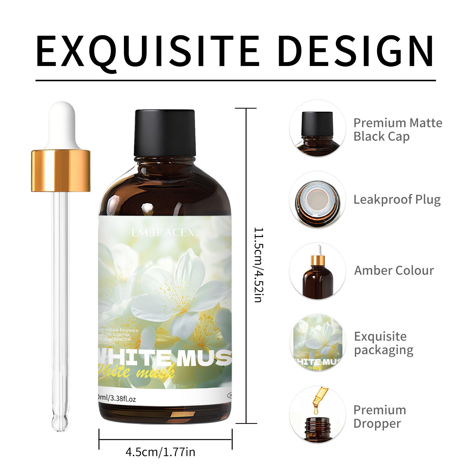 100ml Biały Piżmowy Olejek Nat – Candle Supplies Essential Oils recenzja i cena