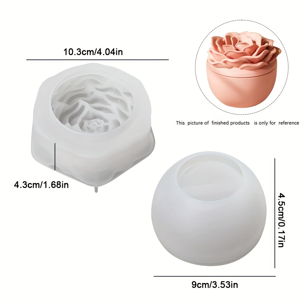 Formy silikonowe do żywicy kwi – Candle Supplies Jars recenzja i cena