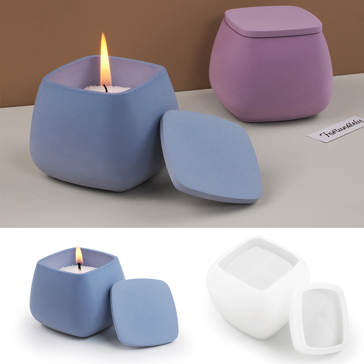 Kwadratowy słoik na świecę Sil – Candle Supplies Jars recenzja i cena