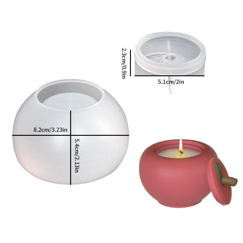 Forma silikonowa DIY do świec  – Candle Supplies Jars recenzja i cena
