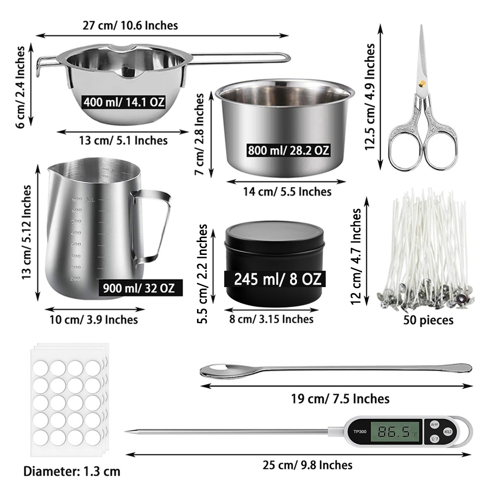 Zestaw do samodzielnego robien – Candle Supplies Kit recenzja i cena