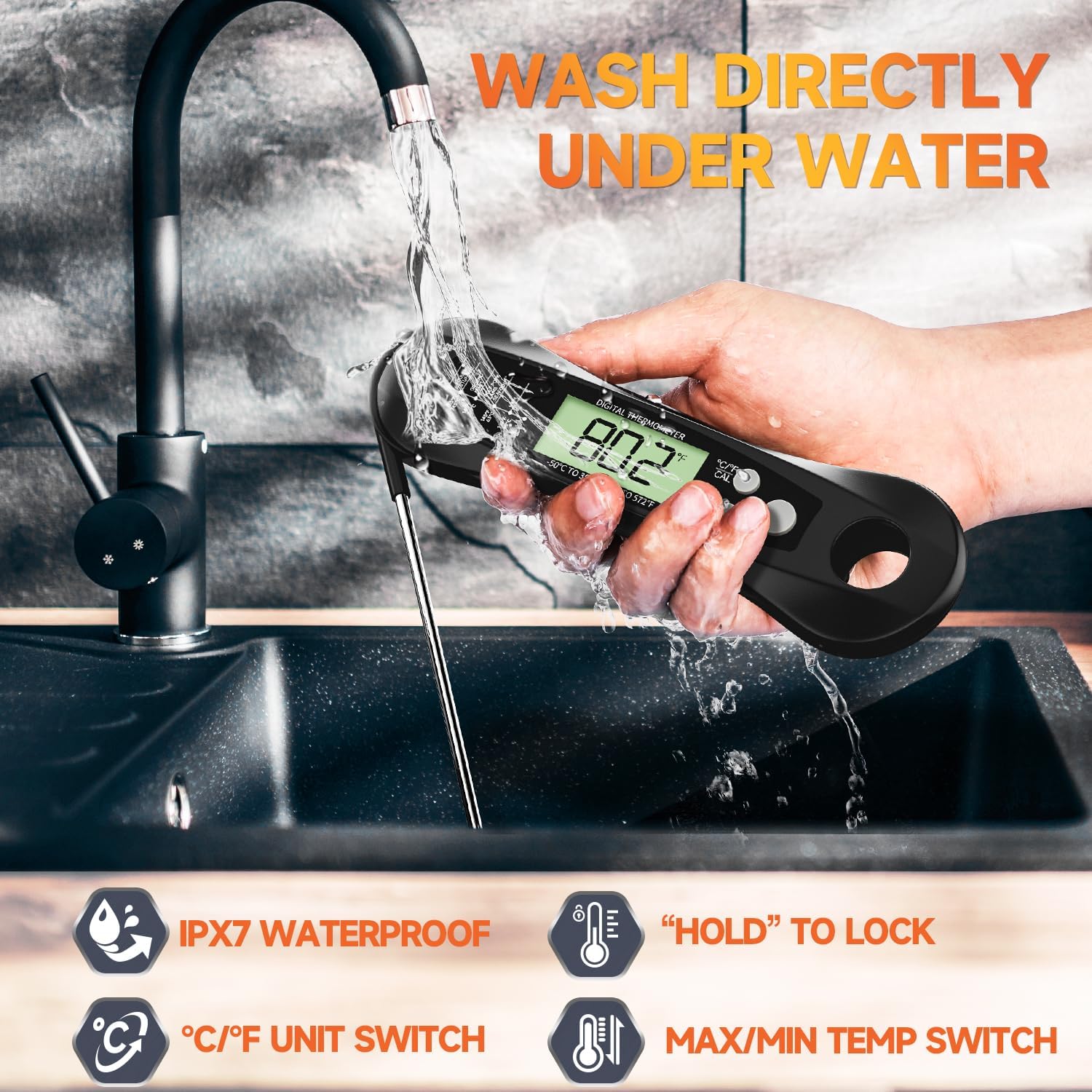 Cyfrowy termometr do mięsa z n – Digital Thermometer Probe recenzja i cena