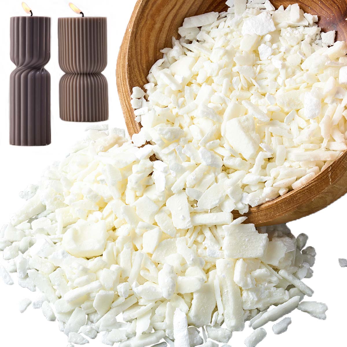 1-punktowy czysty biały wosk s – Candle Supplies Kit recenzja i cena
