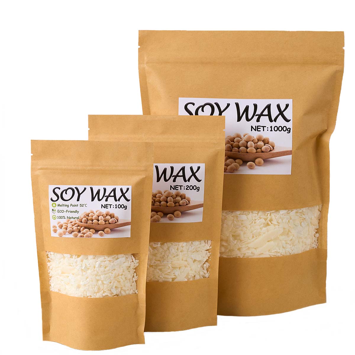 1-punktowy czysty biały wosk s – Candle Supplies Kit recenzja i cena
