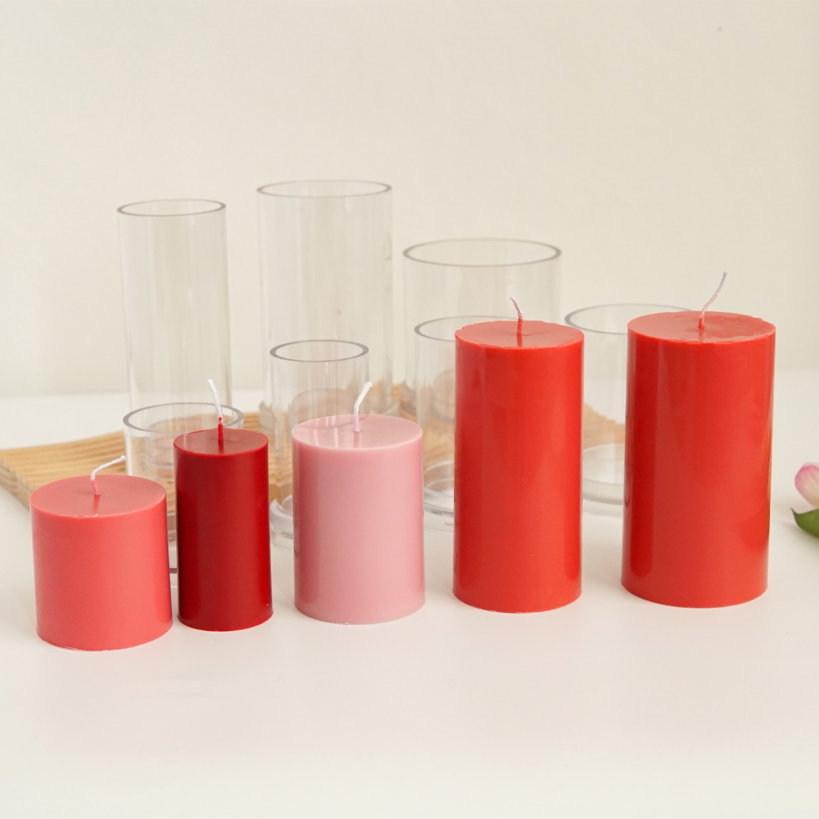 Różne cylindryczne formy do św – Candle Supplies Kit recenzja i cena