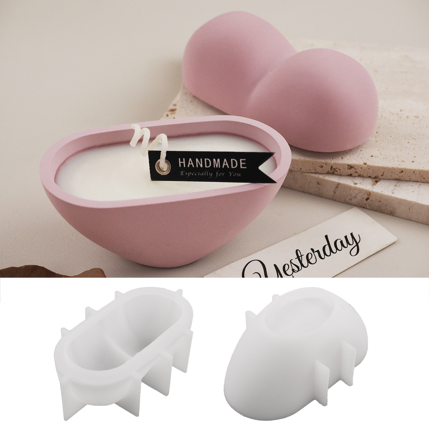 Forma silikonowa DIY w kształc – Candle Vessel Supplies recenzja i cena