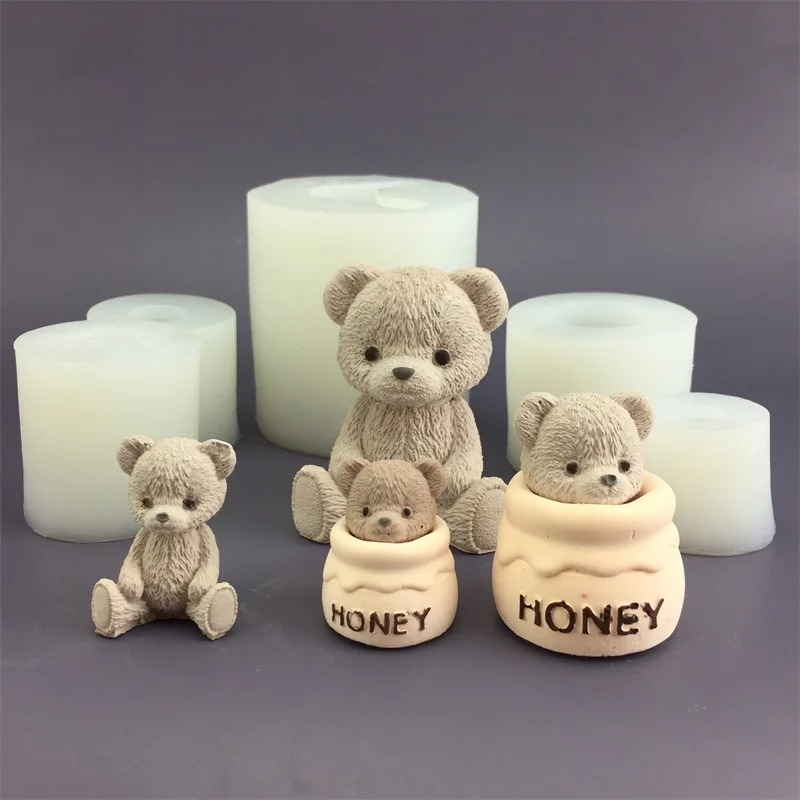 Urocza Forma Silikonowa Niedźw – Candle Supplies Jars recenzja i cena