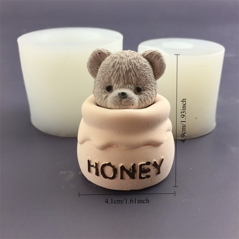 Urocza Forma Silikonowa Niedźw – Candle Supplies Jars recenzja i cena