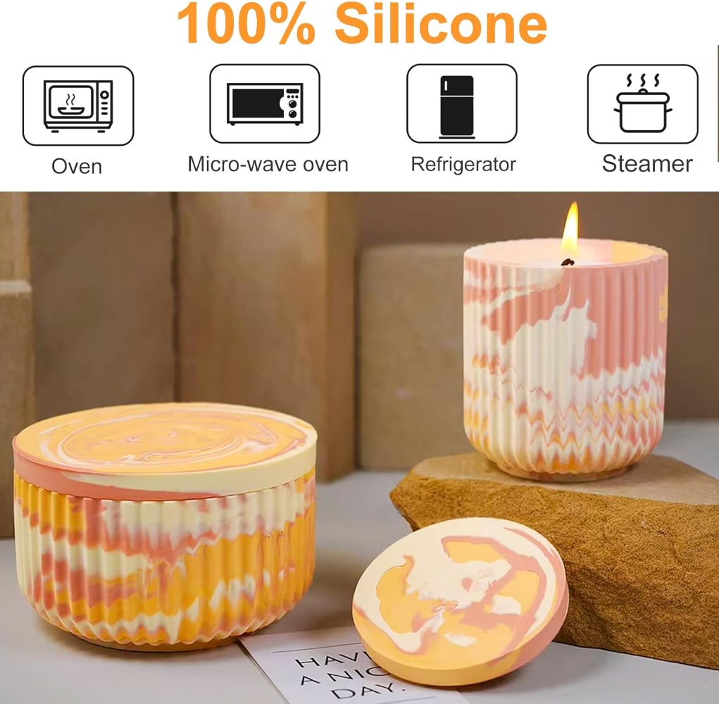 Forma silikonowa do okrągłego  – Candle Vessel Supplies recenzja i cena